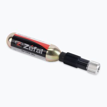 Cyklistická pumpička Zefal Ez Control + 16 G Cartrige černá ZF-4015