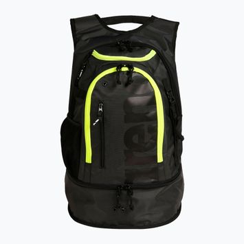 Plavecký batoh arena Fastpack 3.0 40 l dark smoke/neon yellow