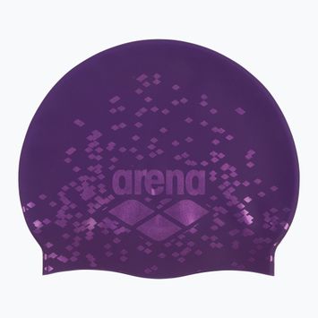 Plavecká čepice Arena Shine plum/violet