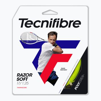 Tenisová struna Tecnifibre Razor Soft anthracite