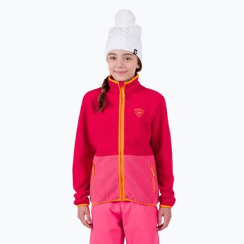 Dětská mikina  Rossignol Jr Alltrack Fleece tea rose