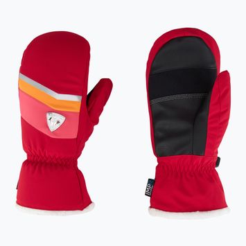 Dámské lyžařské rukavice  Rossignol New Piste M ruby red