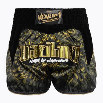 Trekové  šortky Venum Attack Muay Thai black/gold