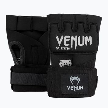 Venum Gel Kontact Quick Wraps černé/stříbrné vnitřní rukavice