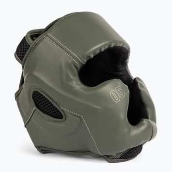 Pánská boxerská helma Venum Impact Evo military green