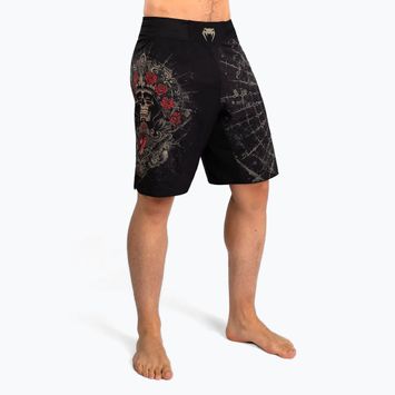 Pánské šortky  Venum Santa Muerte 5.0 Men’S Fight Shorts deep black/gold