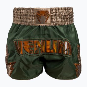 Pánské tréninkové šortky Venum Inferno Muay Thai khaki/bronze