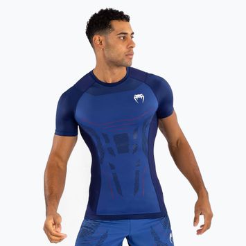 Pánské tílko rashguard  Venum Technical 3.0 Short Sleeve Rashguard night blue