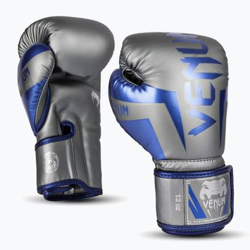 Boxerské rukavice Venum Elite grey