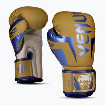 Boxerské rukavice Venum Elite camel