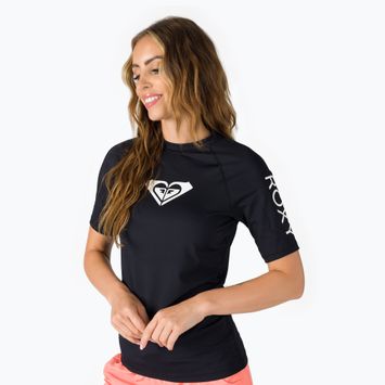 Dámské plavecké tričko ROXY Whole Hearted 2021 anthracite