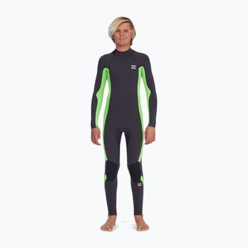 Dětský neopren   Billabong 3/2 Boys Absolute BZ GBS Full neon green