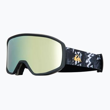 Snowboardové brýle Quiksilver Harper jagged peak black/gold