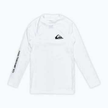 Quiksilver Everyday UPF50 bílé dětské tričko s dlouhým rukávem