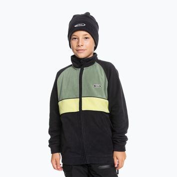 Dětská snowboardová mikina Quiksilver Explore Fleece true black