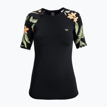 Dámské plavecké tričko ROXY Lycra anthracite island escape