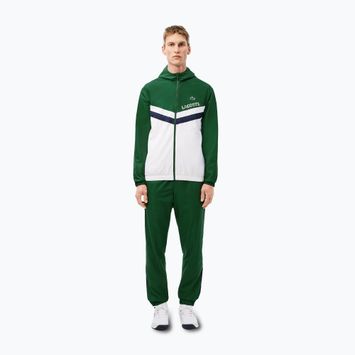 Pánská tepláková souprava Lacoste WH4241 green/white/navy blue