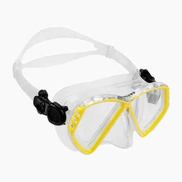 Aqualung Cub transarentní/žlutá dětská potápěčská maska MS5540007