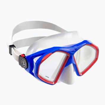 Potápěčská maska Aqualung Hawkeye bílá/modrá MS5570940