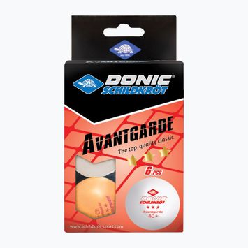 DONIC Schildkröt 3-Star Avantgarde míčky na stolní tenis Poly 40+6 ks barva 608533