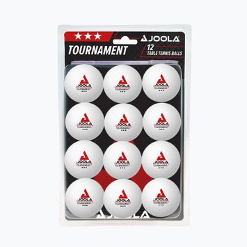 Míčky na stolní tenis JOOLA Tournament 40+ 12 ks white