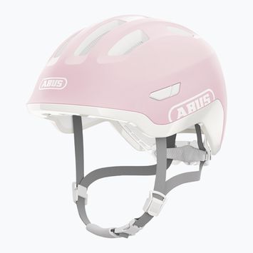 Dětská cyklistická přilba ABUS Smiley 3.0 ACE LED pure rose