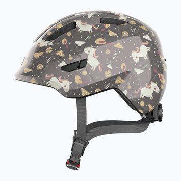 Dětská cyklistická helma ABUS Smiley 3.0 grey horse