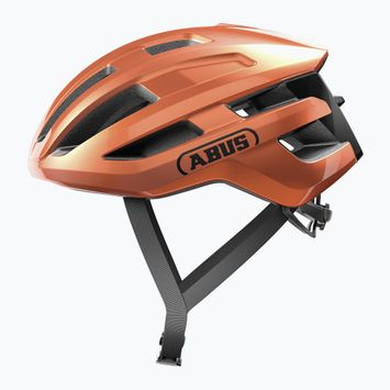 Cyklistická přilba ABUS PowerDome MIPS goldfish orange
