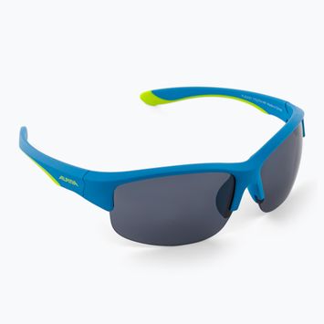Sluneční brýle dziecięce Alpina Junior Flexxy Youth HR blue lime matt/black