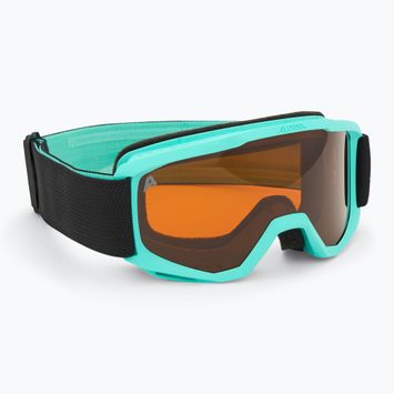 Dětské lyžařské brýle Alpina Piney aqua matt/ orange