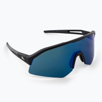 Sluneční brýle Alpina Sonic Q-Lite black matt/blue mirror
