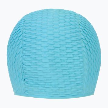 Dámská plavecká čepice Fashy Thermo Bubble turquoise