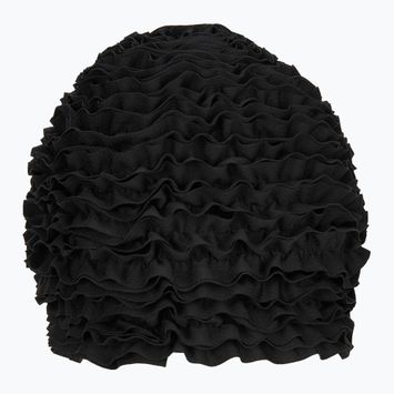 Dámská plavecká čepice Fashy Exclusive Frill black