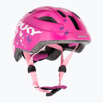 Dětská cyklistická helma  PUKY PH 8 Pro-S pink/flower