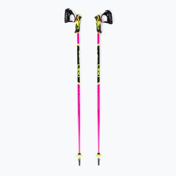 Dětské lyžařské hole LEKI WCR Lite SL 3D růžové 65265852100