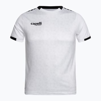 Capelli Cs III Block Youth fotbalové tričko bílé/černé