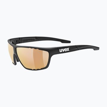Sluneční brýle UVEX Sportstyle 706 CV V black matt/litemirror red