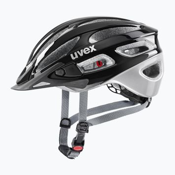 Cyklistická helma UVEX True black/silver