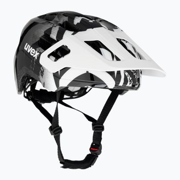 Dětská cyklistická helma UVEX React Jr white/black