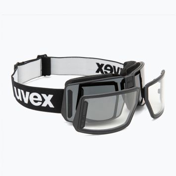 Lyžařské brýle UVEX MTN Tour black matt/mirror silver
