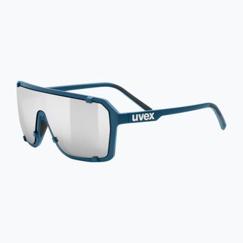 Sluneční brýle UVEX Esntl Epic blue matt/mirror silver