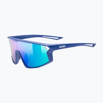 Dětské sluneční brýle UVEX Skyryse Jr blue matt/mirror green