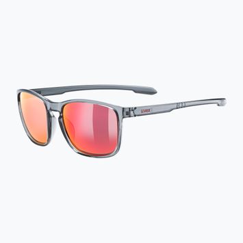 Sluneční brýle UVEX LGL 52 smoke/mirror red