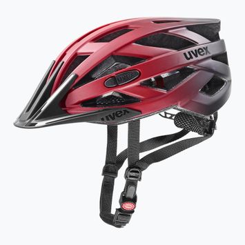 Cyklistická přilba UVEX I-vo CC red / black matt