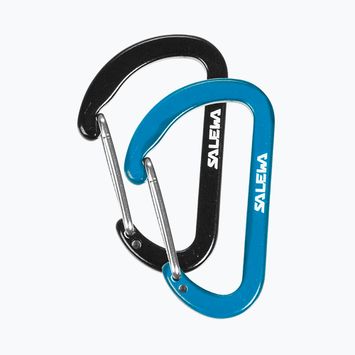 Salewa Ploché karabiny Wiregate 2 ks černá/modrá 00-0000034103