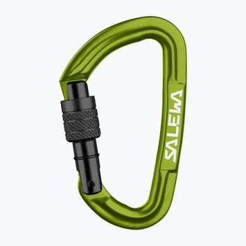 Salewa Hot G3 šroubovací fluo zelená karabina