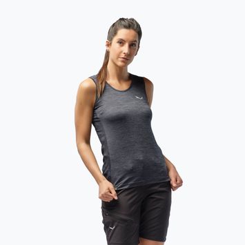 Dámské trekové tričko Salewa Puez Graphic Dry Tank šedé 00-0000027482