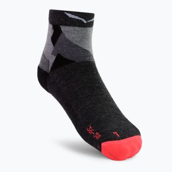Dámské trekové ponožky Salewa Pedroc Camo AM QRT black 00-0000069040