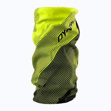 Multifunční šátek DYNAFIT Logo Neck Gaiter neon yellow/striped