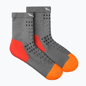 Pánské ponožky Salewa Pedroc Am Qrt light grey melange/4570